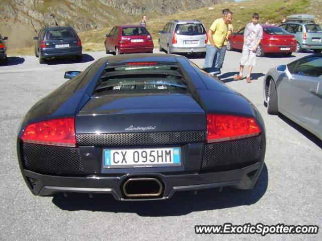 Lamborghini Murcielago spotted in Timmelsjoch, Austria