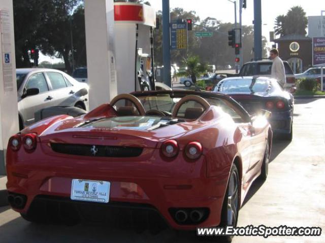 Ferrari F430 spotted in Malibu, California