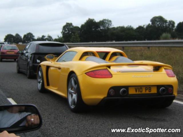 Porsche Carrera GT spotted in Midhurst, United Kingdom