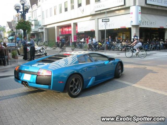 Lamborghini Murcielago spotted in Toronto, Canada