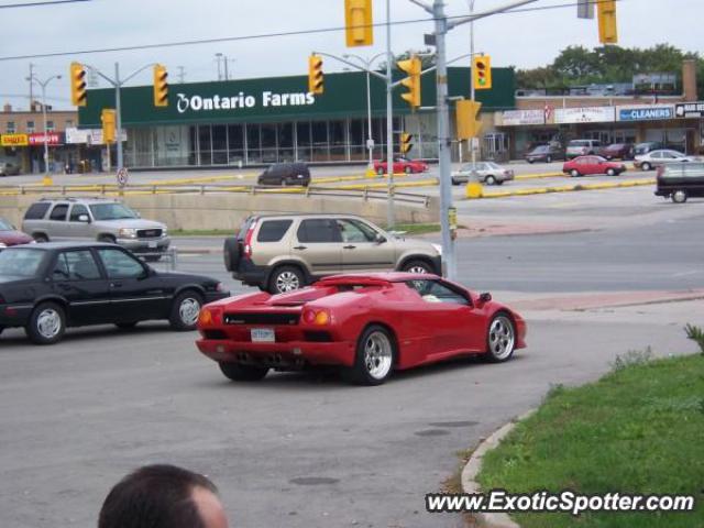 Lamborghini Diablo spotted in Burlington, Canada