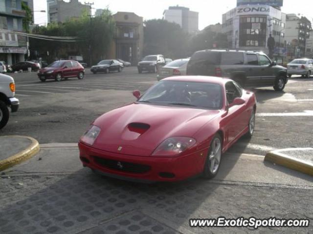 Ferrari 575M spotted in D.F., Mexico