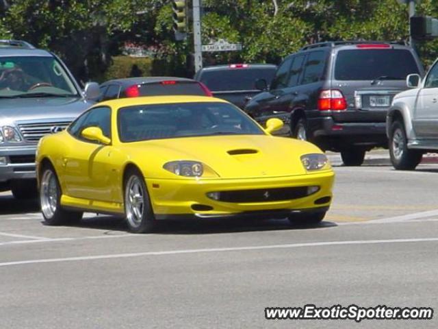Ferrari 550 spotted in Beverly hills, California