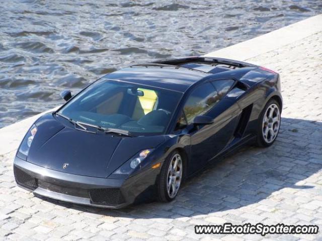 Lamborghini Gallardo spotted in Prague (Praha), Czech Republic