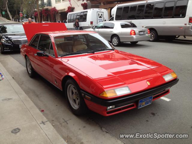 Ferrari 412 spotted in Monterey, California
