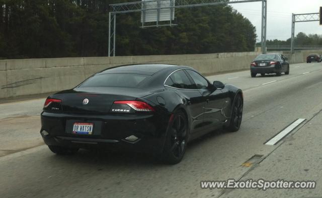 Fisker Karma spotted in Alpharetta, Georgia