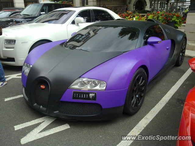Bugatti Veyron spotted in London, United Kingdom