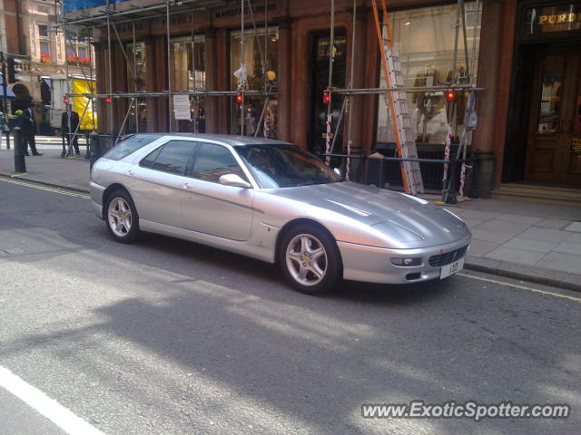 Ferrari 456 spotted in London, United Kingdom
