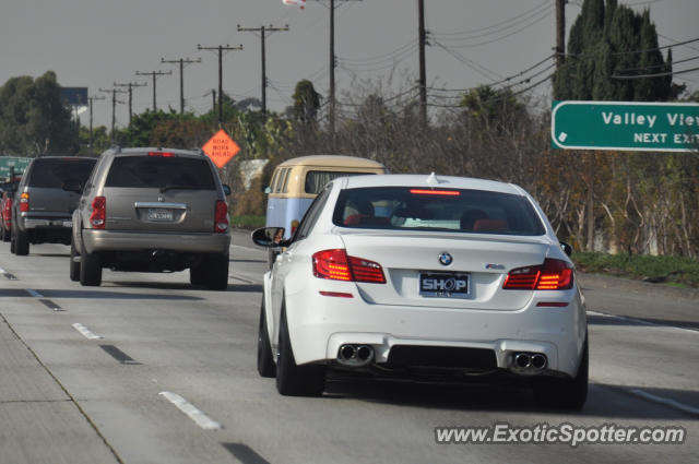 BMW M5 spotted in Los Angeles, California