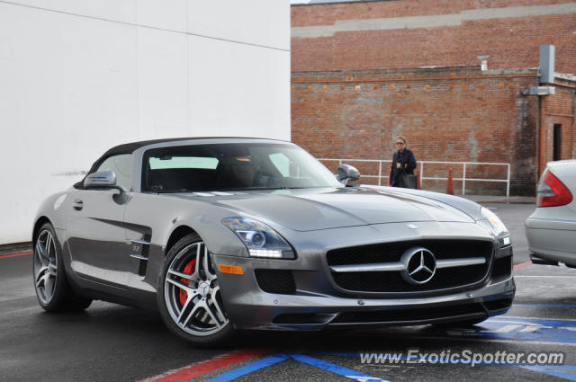 Mercedes SLS AMG spotted in Beverly Hills, California