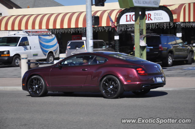 Bentley Continental spotted in Newport Beach, California