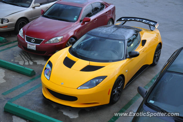 Lotus Evora spotted in Newport Beach, California