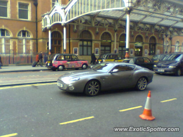 Aston Martin Zagato spotted in London, United Kingdom