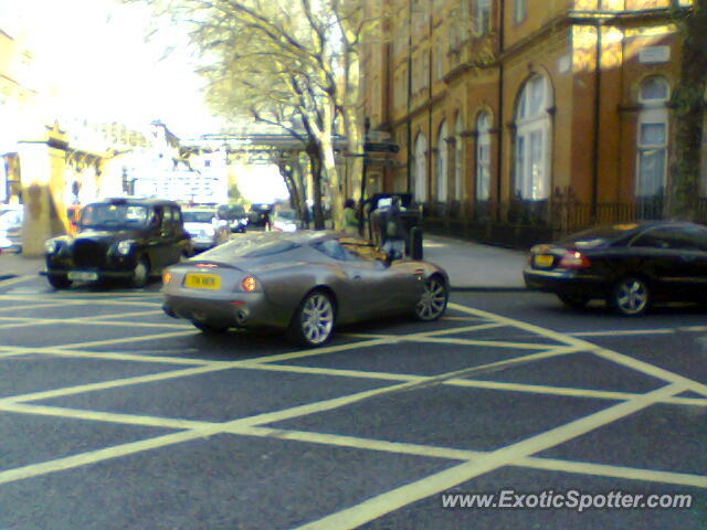 Aston Martin Zagato spotted in London, United Kingdom