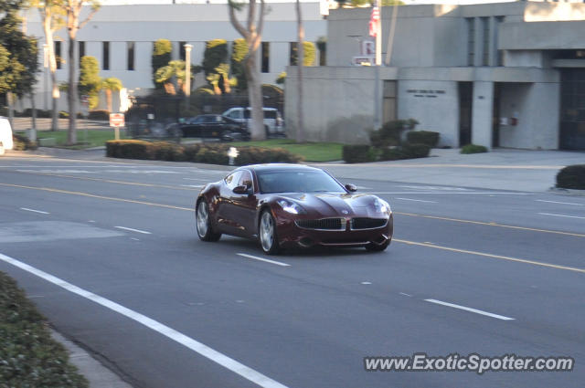 Fisker Karma spotted in Newport Beach, California