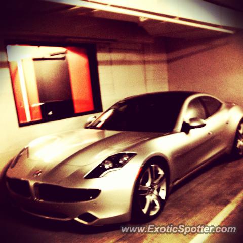 Fisker Karma spotted in Downtown P-town, Oregon