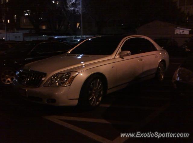 Mercedes Maybach spotted in Bethesda, Maryland