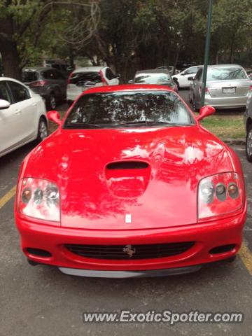 Ferrari 575M spotted in MexicoCity, Mexico