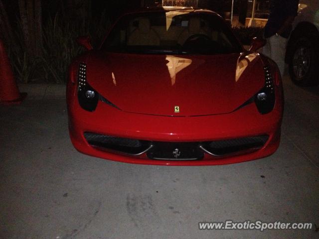Ferrari 458 Italia spotted in Acapulco, Mexico