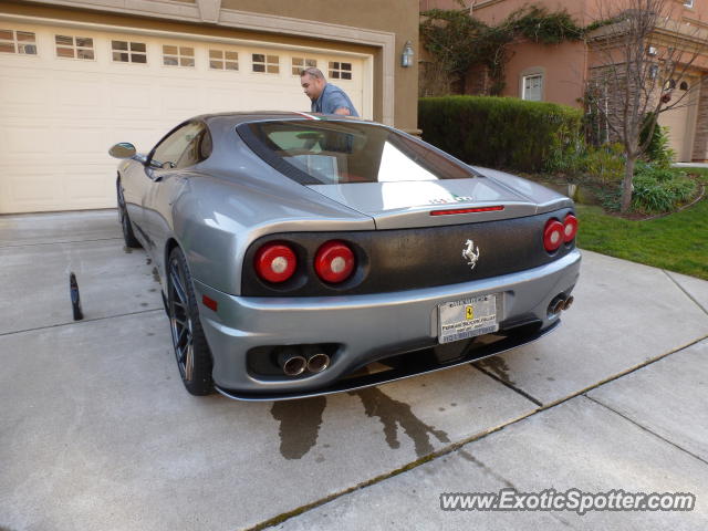 Ferrari 360 Modena spotted in S. San Francisco, California