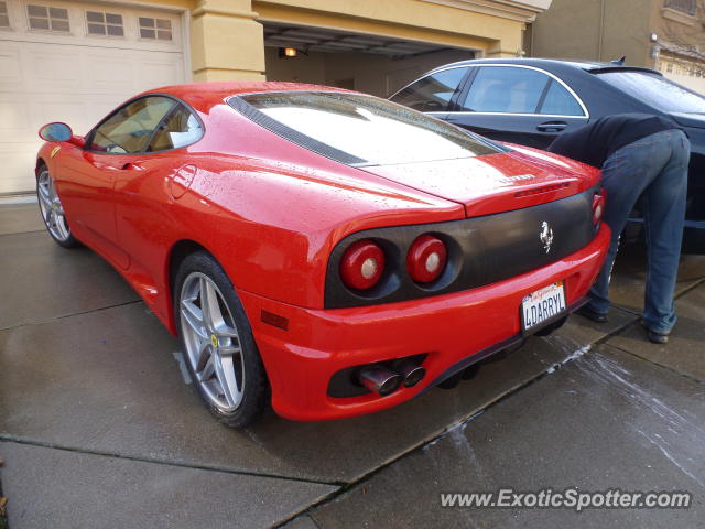 Ferrari 360 Modena spotted in S. San Francisco, California