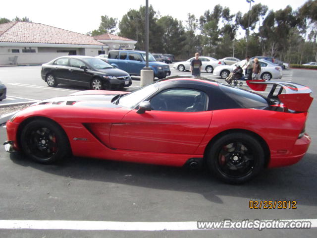 Dodge Viper spotted in Carmel Valley, California