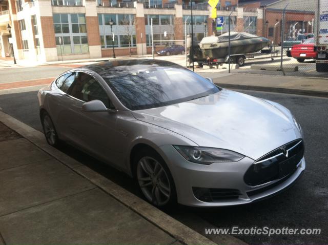 Tesla Model S spotted in Baltimore, Maryland