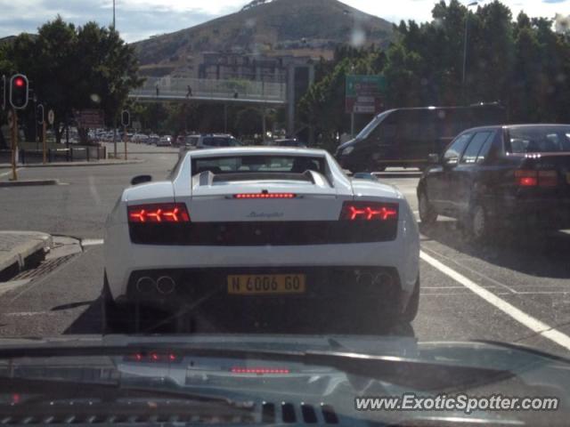 Lamborghini Gallardo spotted in Cape town, South Africa