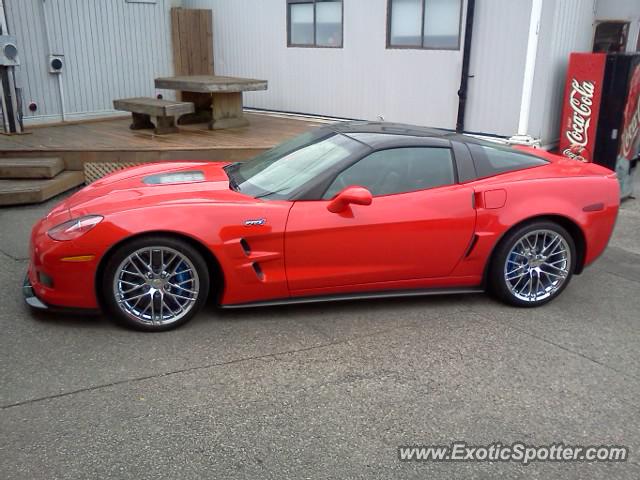 Chevrolet Corvette ZR1 spotted in Guelph, Canada