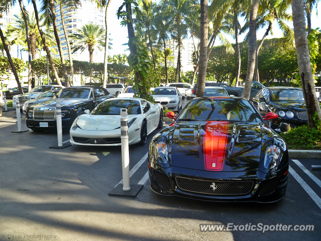 Ferrari 599GTO spotted in Bal Harbour, Florida