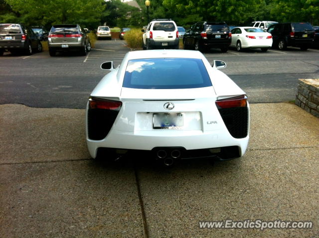 Lexus LFA spotted in Lexington, Kentucky