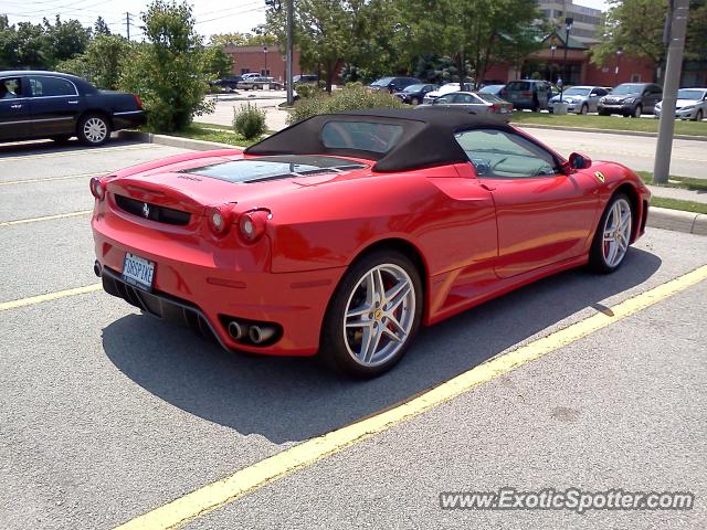 Ferrari F430 spotted in Burlington, Canada