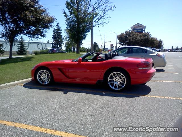 Dodge Viper spotted in Georgetown, Canada