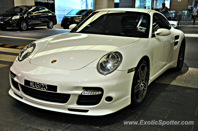 Porsche 911 Turbo spotted in Bukit Bintang KL, Malaysia