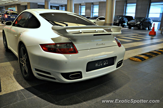 Porsche 911 Turbo spotted in Bukit Bintang KL, Malaysia