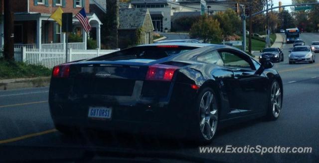 Lamborghini Gallardo spotted in Frendshipheights, Maryland