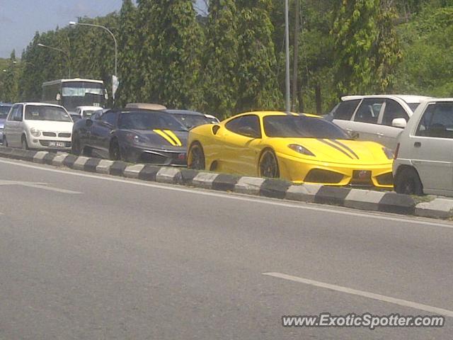 Ferrari F430 spotted in Miri, Malaysia