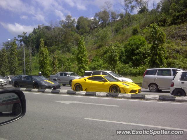 Ferrari F430 spotted in Miri, Malaysia