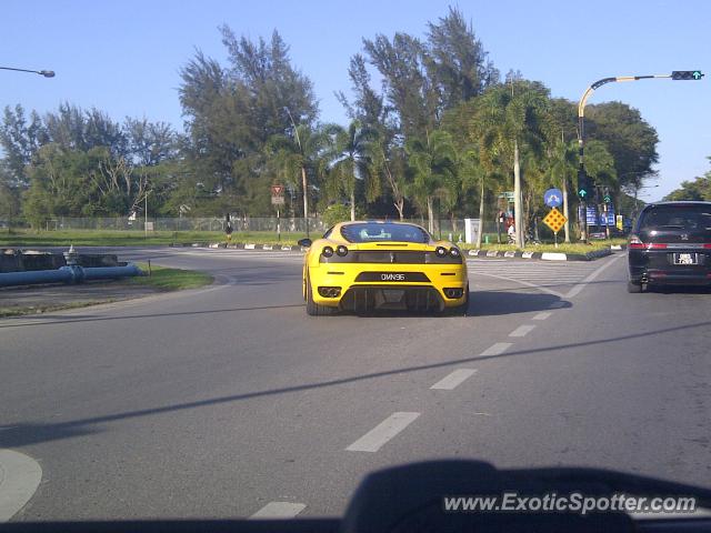 Ferrari F430 spotted in Miri, Malaysia