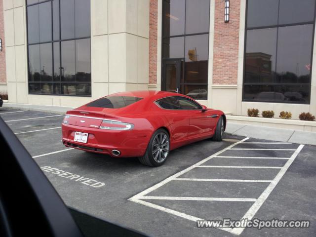 Aston Martin Rapide spotted in Omaha, Nebraska