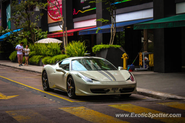 Ferrari 458 Italia spotted in Kuala Lumpur, Malaysia