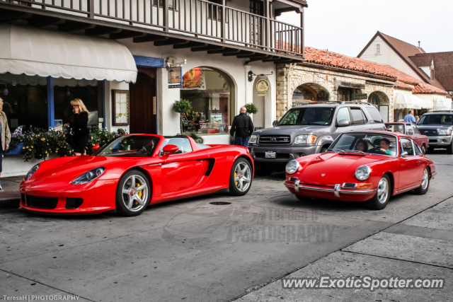 Porsche Carrera GT spotted in Carmel, California