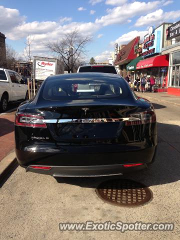 Tesla Model S spotted in Washington, D.C., Maryland