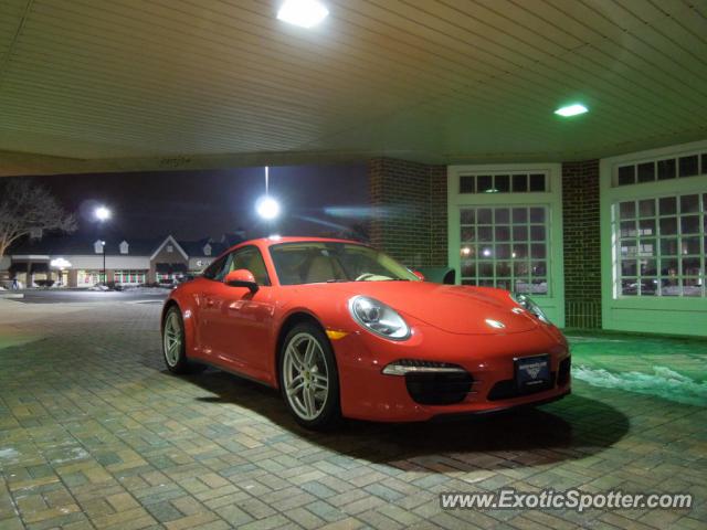 Porsche 911 spotted in Barrington, Illinois