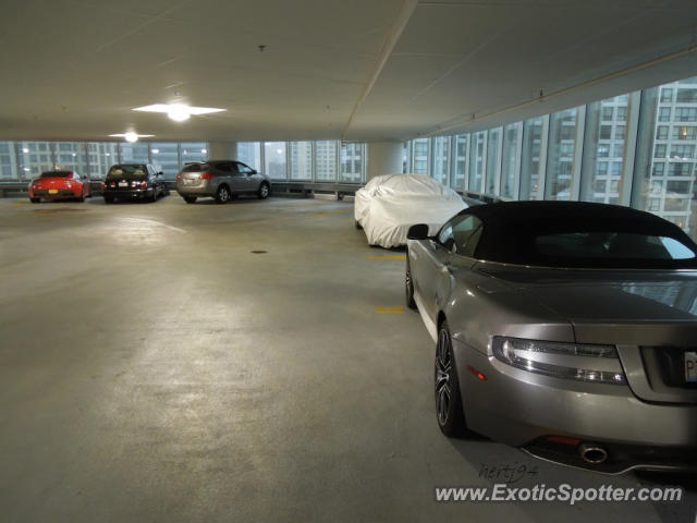Aston Martin Virage spotted in Chicago, Illinois