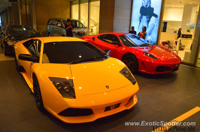 Lamborghini Murcielago spotted in Bukit Bintang, Malaysia