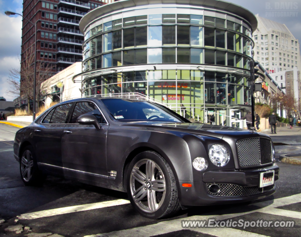 Bentley Mulsanne spotted in Boston, Massachusetts