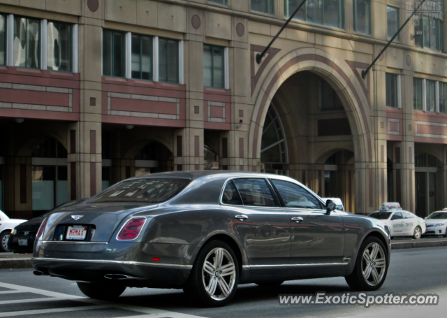 Bentley Mulsanne spotted in Boston, Massachusetts