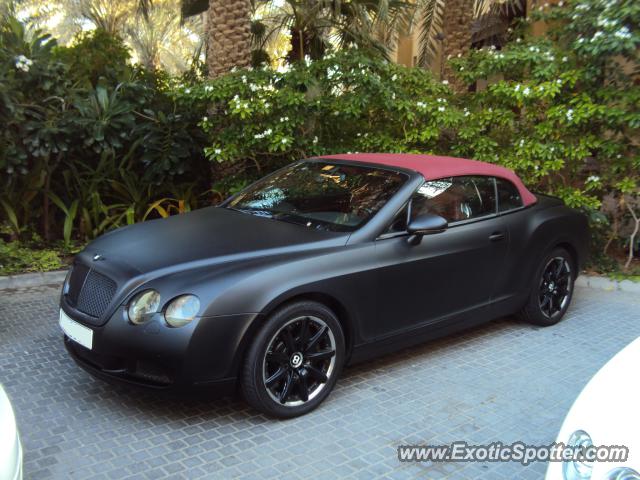Bentley Continental spotted in Abu Dabi, United Arab Emirates