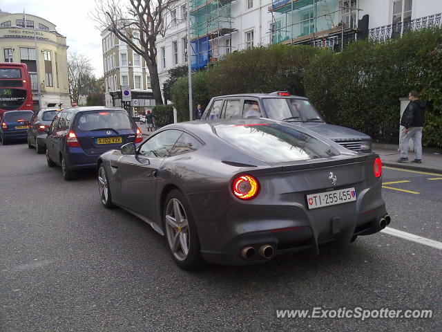 Ferrari F12 spotted in London, United Kingdom